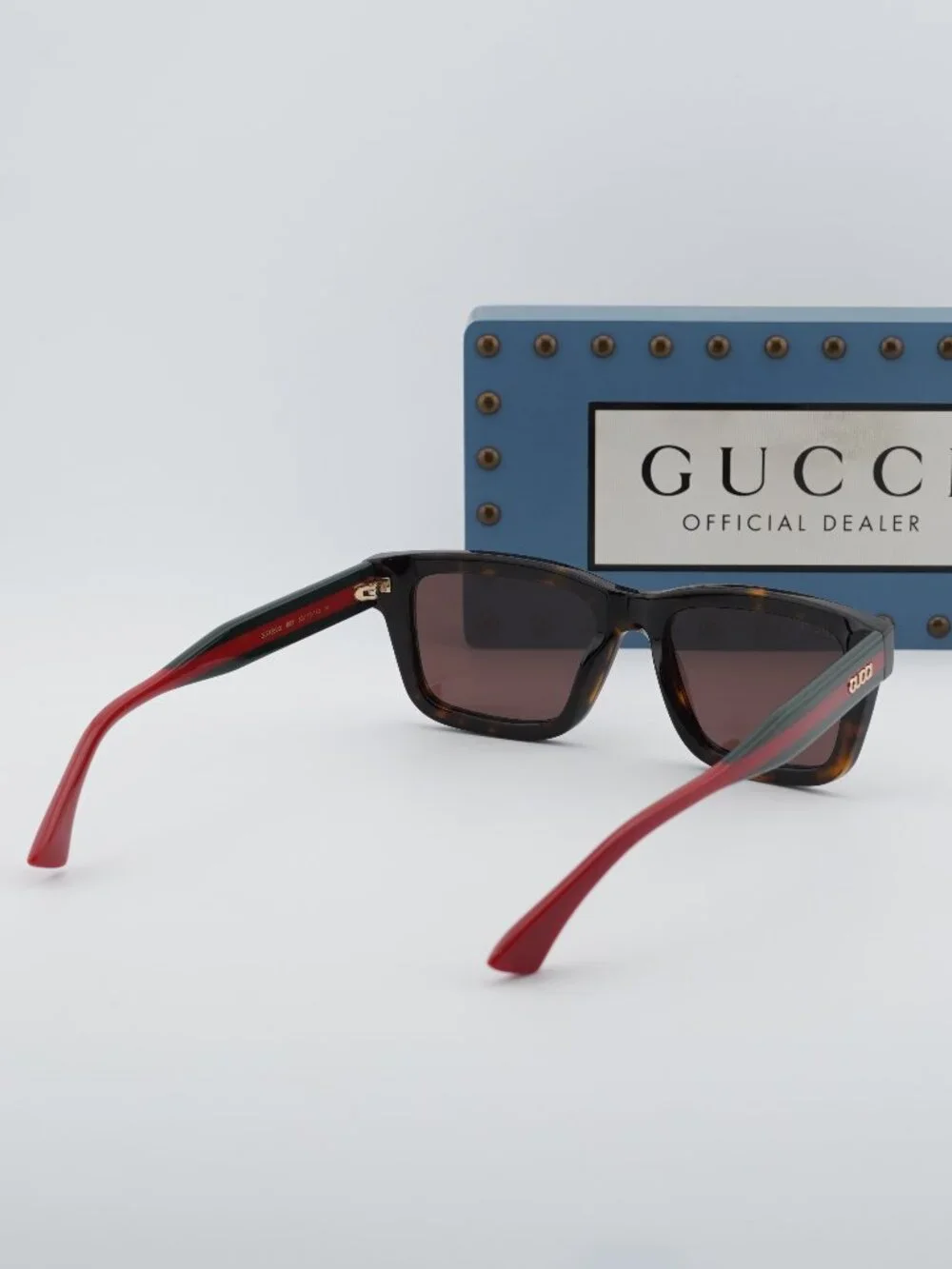 Gucci GG1869S 002 Square Sunglasses - Havana / Brown